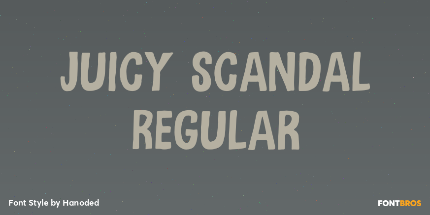 Juicy Scandal Regular Poster