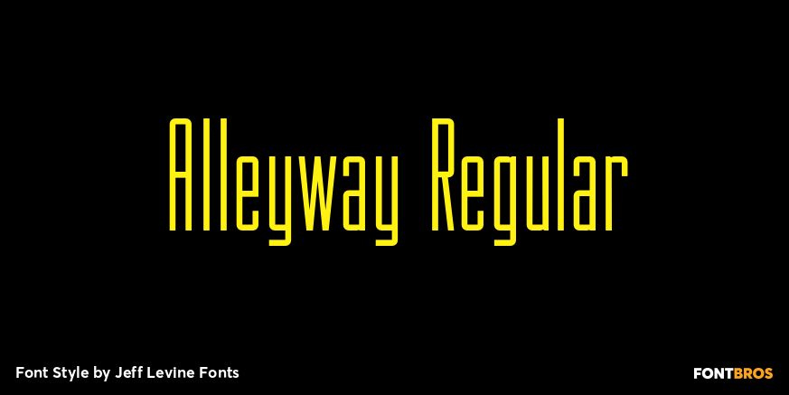 Alleyway Regular Poster