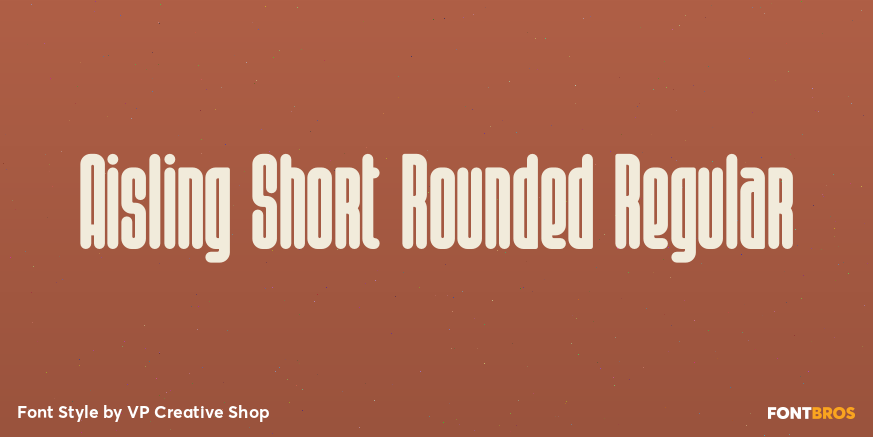 Aisling Short Rounded Regular Poster