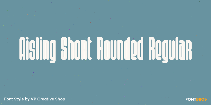 Aisling Short Rounded Regular Poster