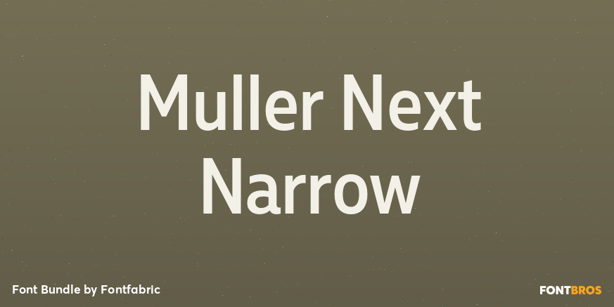 Muller Next Narrow Poster