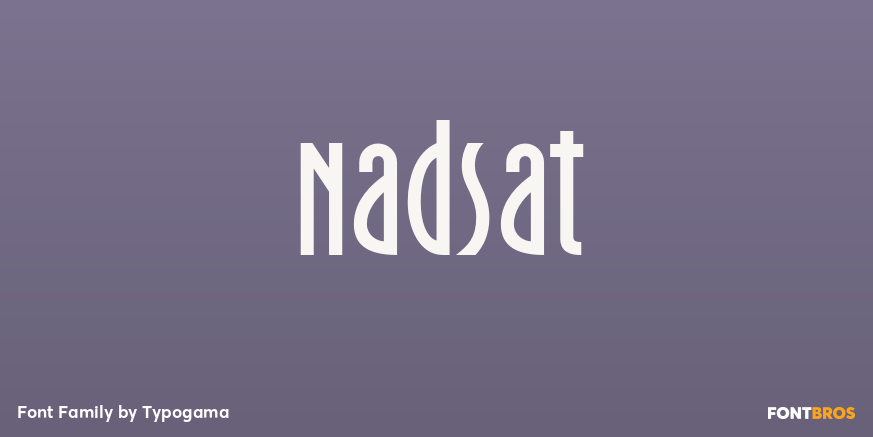 Nadsat Font Poster #1