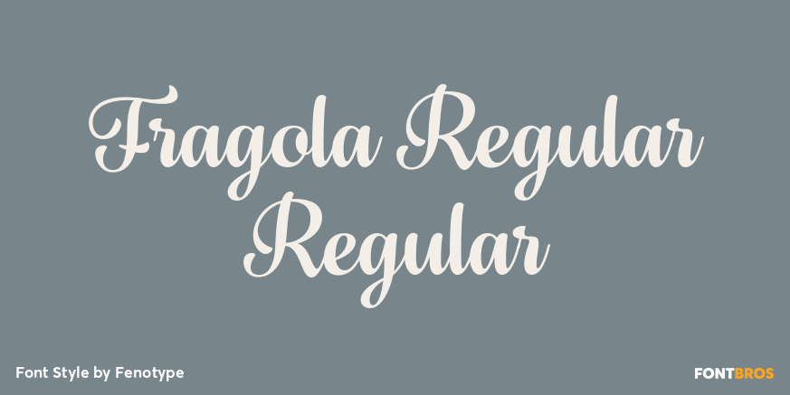 Fragola Regular Regular Poster