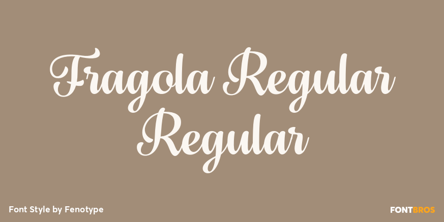 Fragola Regular Regular Poster