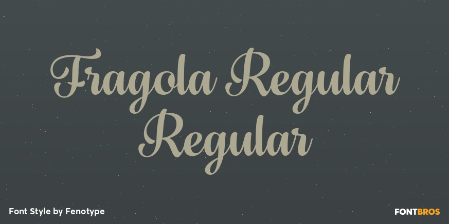 Fragola Regular Regular Poster