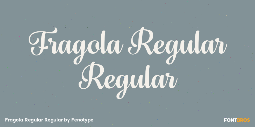 Fragola Regular Regular Poster