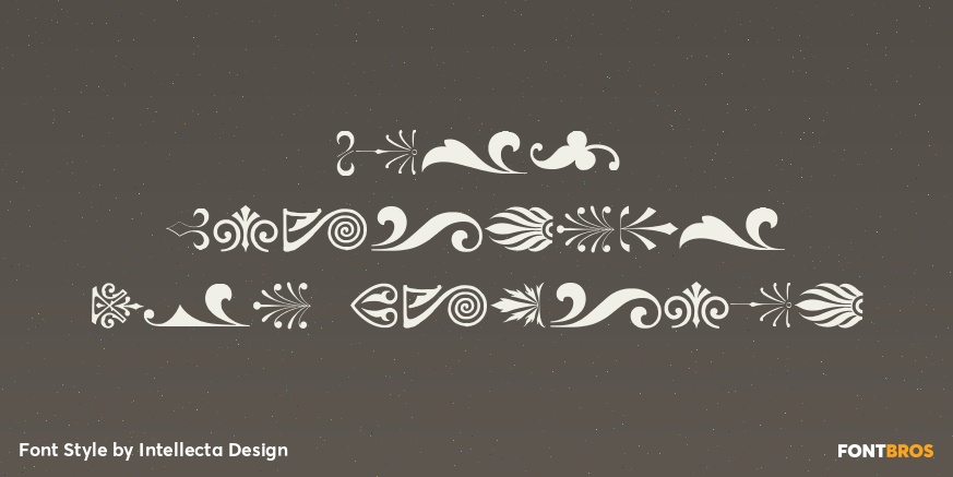 Easy Fleurons Two Regular Poster