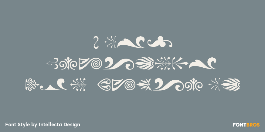 Easy Fleurons Two Regular Poster