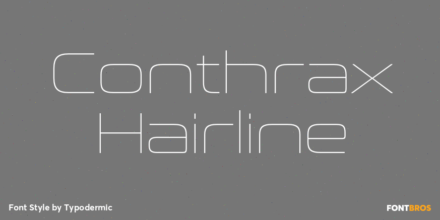 Conthrax Hairline Poster