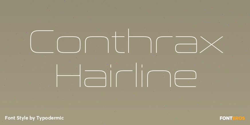 Conthrax Hairline Poster
