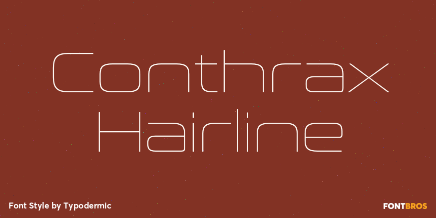 Conthrax Hairline Poster