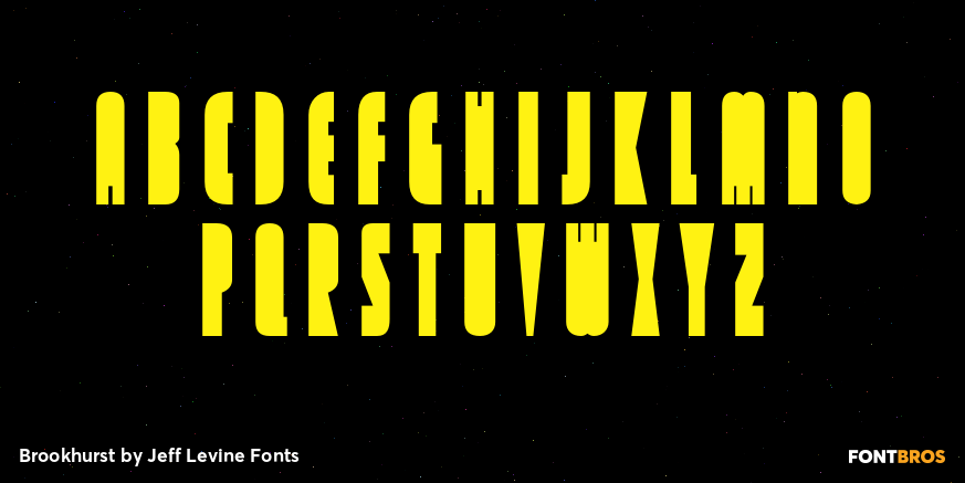 Brookhurst Font Poster #3
