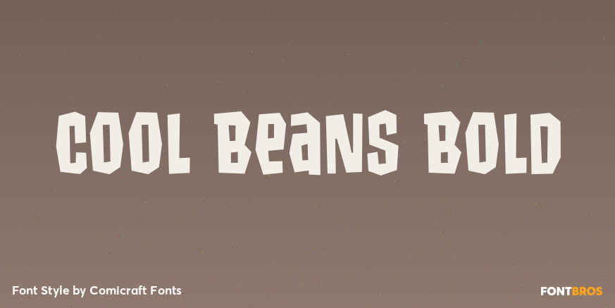 Cool Beans Bold Poster