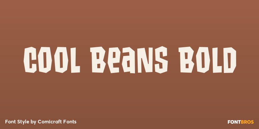 Cool Beans Bold Poster