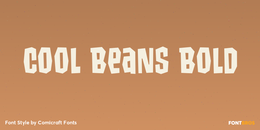 Cool Beans Bold Poster