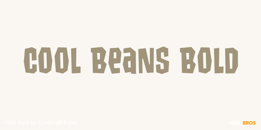 Cool Beans Bold Poster