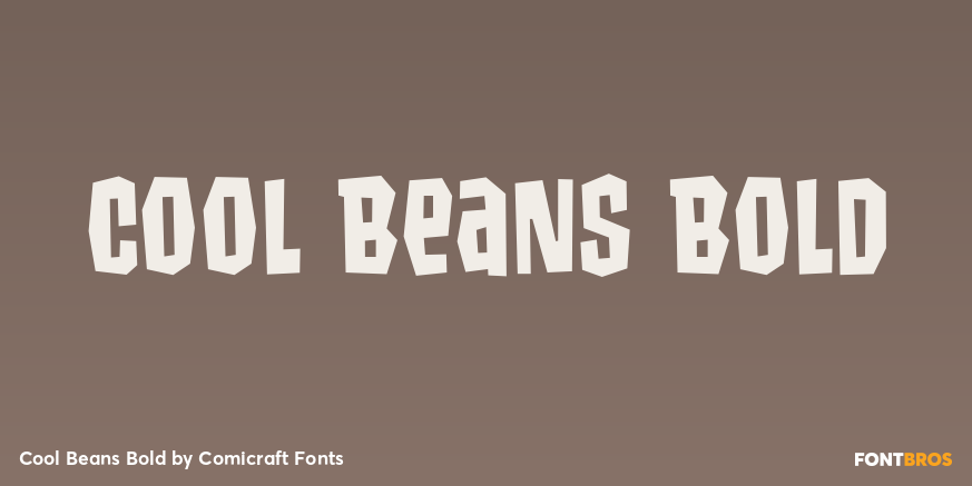 Cool Beans Bold Poster