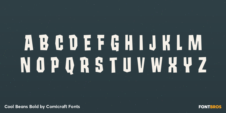 Cool Beans Bold Font Poster #2