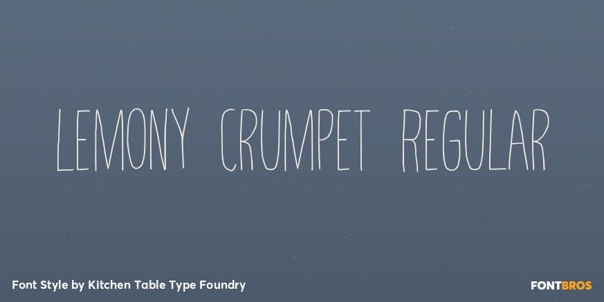 Lemony Crumpet Regular Poster