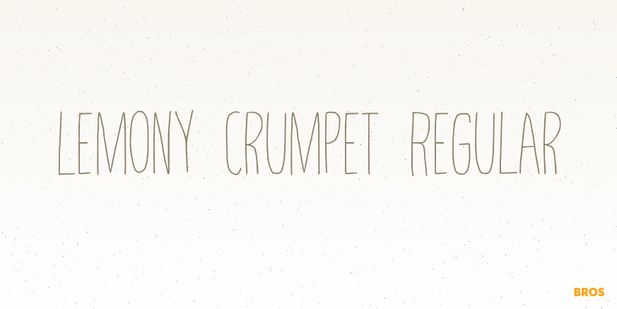 Lemony Crumpet Regular Poster