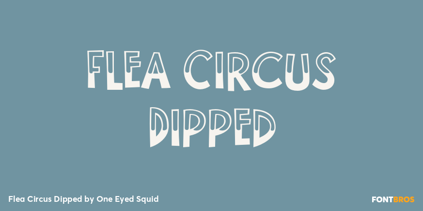 Flea Circus Dipped Poster