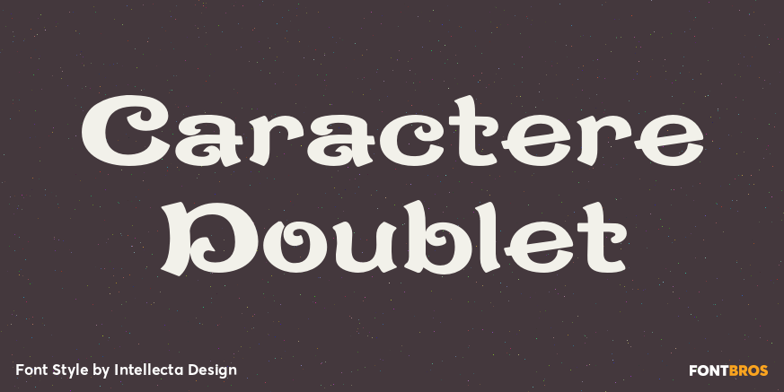 Caractere Doublet Poster