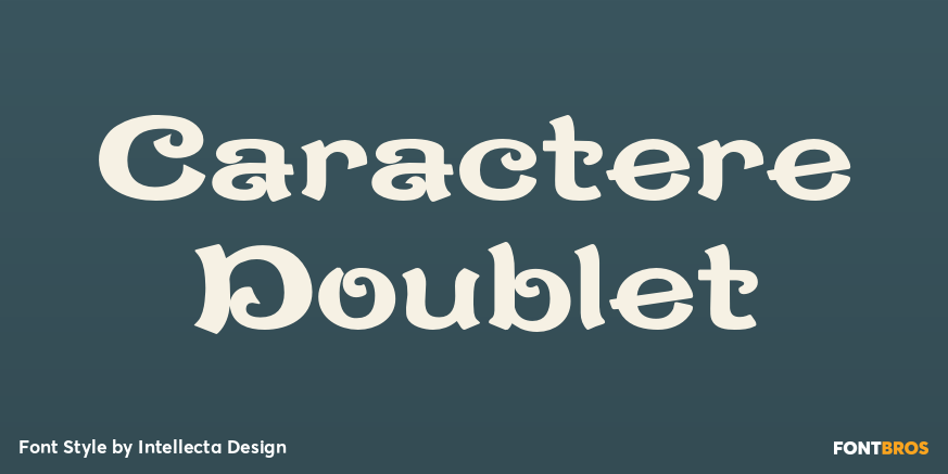 Caractere Doublet Poster