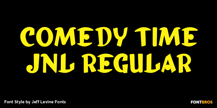 Comedy Time JNL Regular Poster