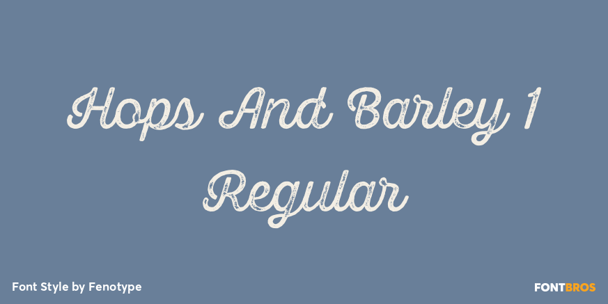 Hops And Barley 1 Regular Poster