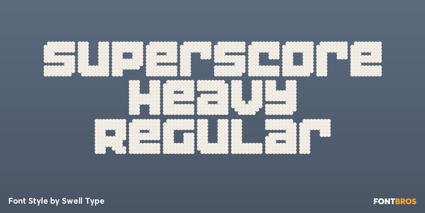 Superscore Heavy Regular Poster