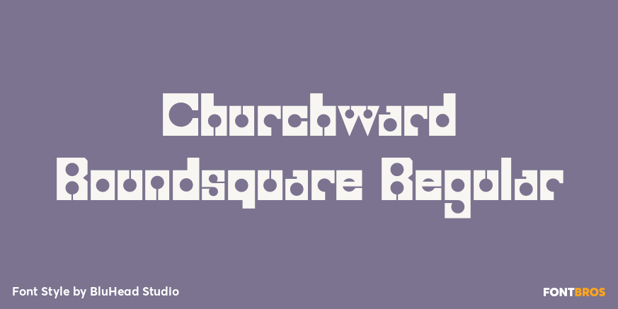 Churchward Roundsquare Regular Poster