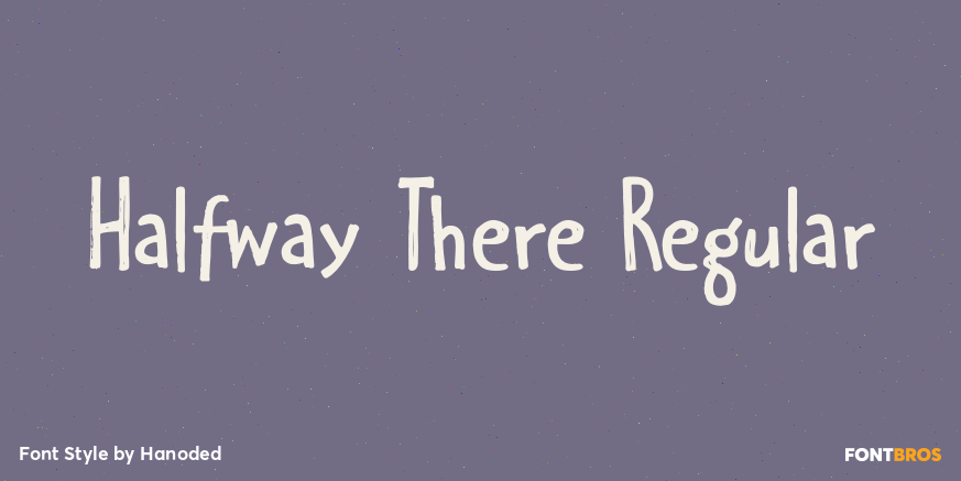 Halfway There Regular Poster