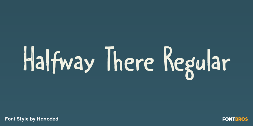 Halfway There Regular Poster