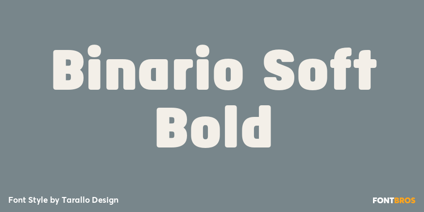 Binario Soft Bold Poster
