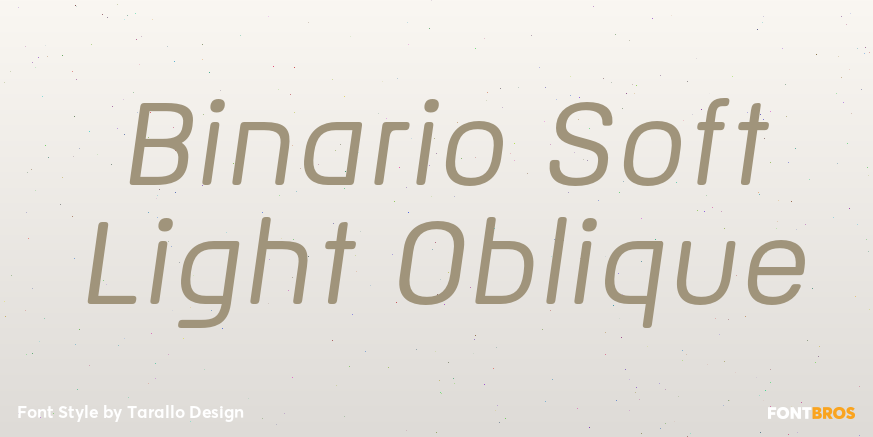 Binario Soft Light Oblique Poster