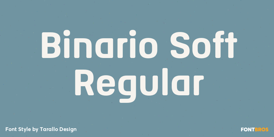 Binario Soft Regular Poster