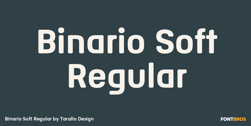 Binario Soft Regular Poster