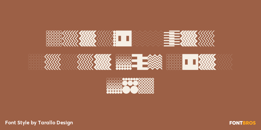 FormPattern Color Six Dark SVG Poster