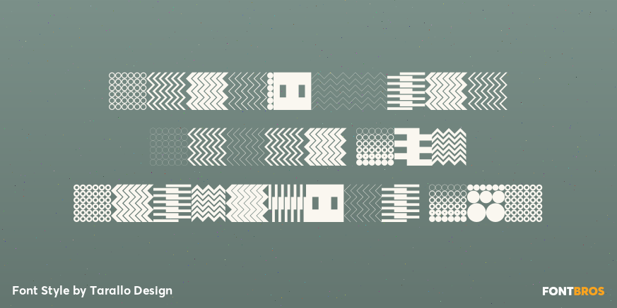 FormPattern Color Six Greyscale SVG Poster