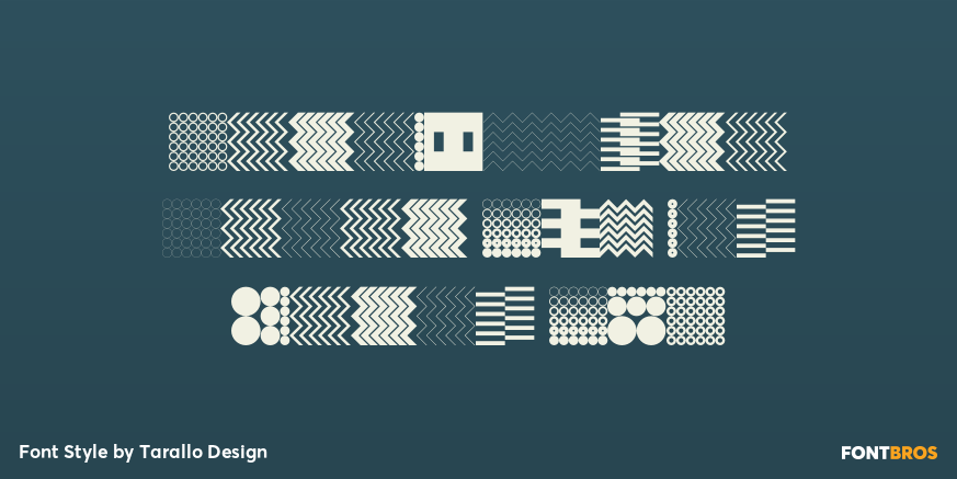 FormPattern Color Six Old World SVG Poster