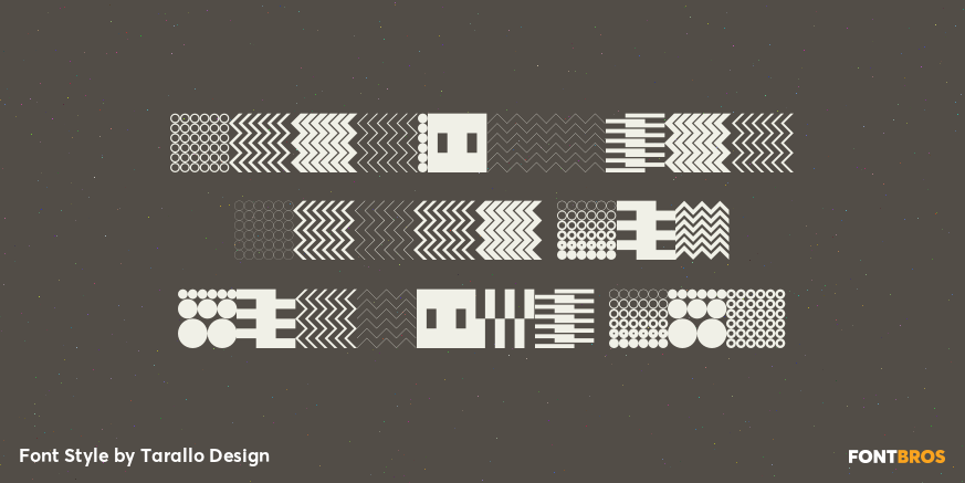 FormPattern Color Six Vintage SVG Poster