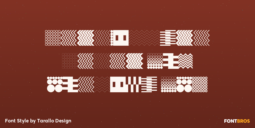 FormPattern Color Six Vintage SVG Poster