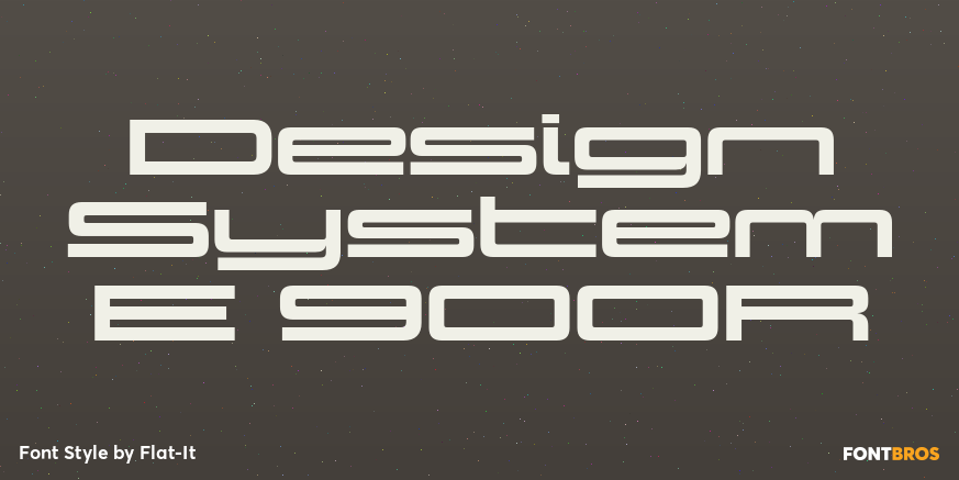 Design System E 900R Poster