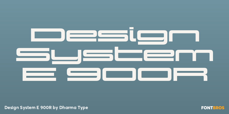 Design System E 900R Poster