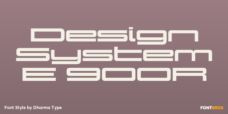 Design System E 900R Poster