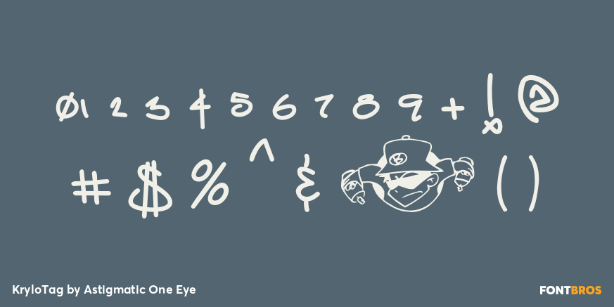 KryloTag Font Poster #1