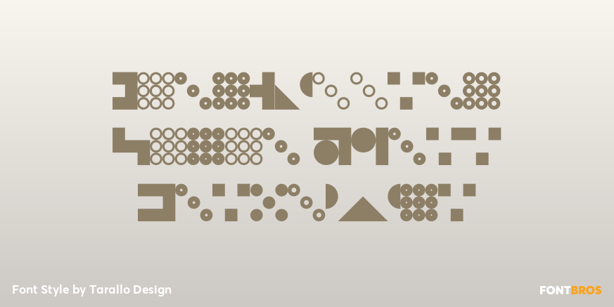 FormPattern Color Three Greyscale Poster