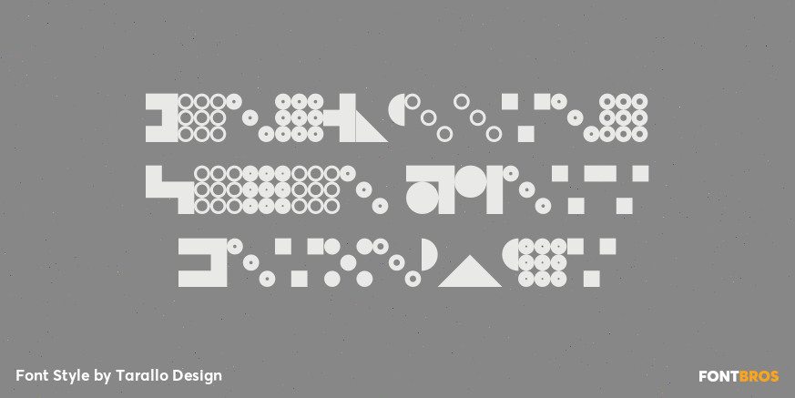 FormPattern Color Three Greyscale Poster
