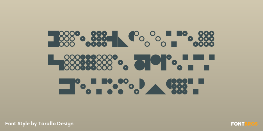 FormPattern Color Three Greyscale Poster