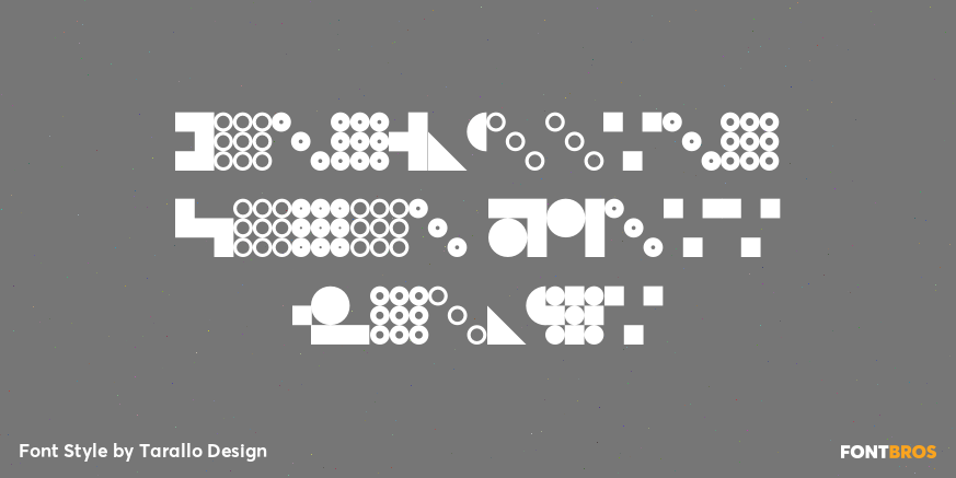 FormPattern Color Three Vintage Poster